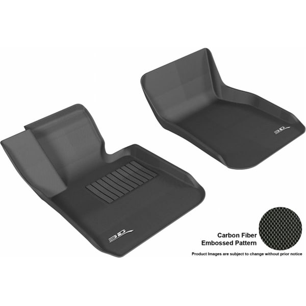 3D Maxpider BMW 3 SERIES F30 2012-2014 SDN/ GRAN TURISMO F34 2013-2014 KAGU BLACK R1 Floor Mat L1BM03711509 - main